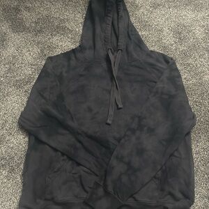 Black tie dye medium hoodie